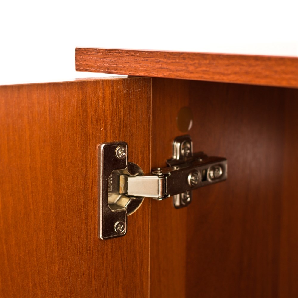 Тумба фигурная   80*35*72 итал. орех, две дверки ДСП, модель 2016 218813 - фото 26966