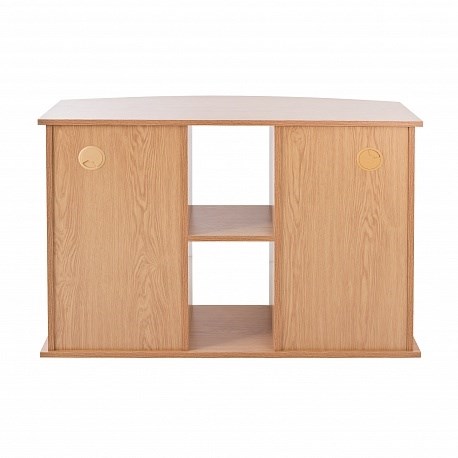 Тумба фигурная 100*40*70 Дуб, две дверки ДСП, модель 2016 a10251 - фото 26976