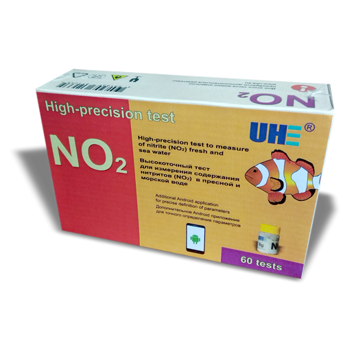 UHE NO2 test - тест для определения концентрации нитритов нитратов в воде UNNO2 - фото 27163