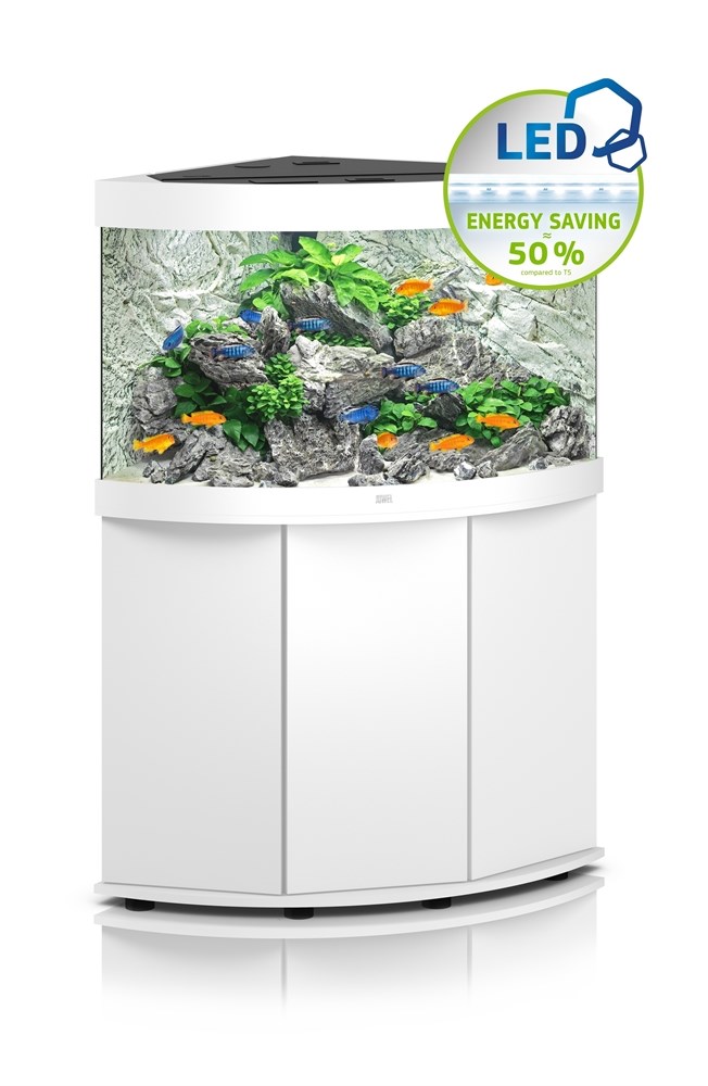 Juwel TRIGON 190 LED аквариум 190л белый (white) 98,5х70х60см 2х14W Фильтр Bioflow M, нагреватель 200 Вт 16450 - фото 27240