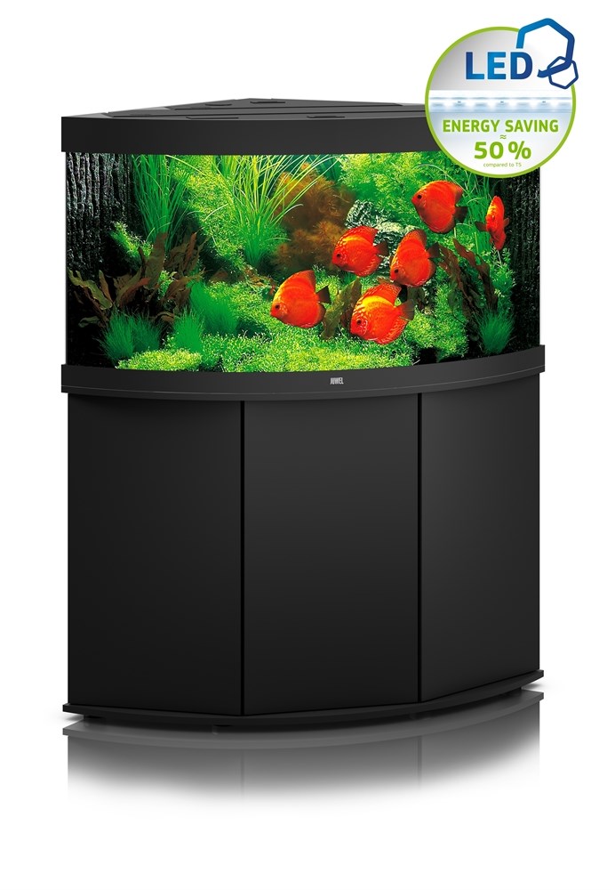 Juwel TRIGON 350 LED аквариум 350л черный (black) 123х87х65см 2х12W/2х23W Фильтр Bioflow XL, нагреватель 300 Вт 15350 - фото 27256