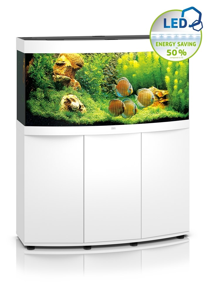 Juwel VISION 260 LED аквариум 260л белый (white) 121х46х64см 2х29W Фильтр Bioflow L, нагреватель 300 Вт Juw-6450 - фото 27267