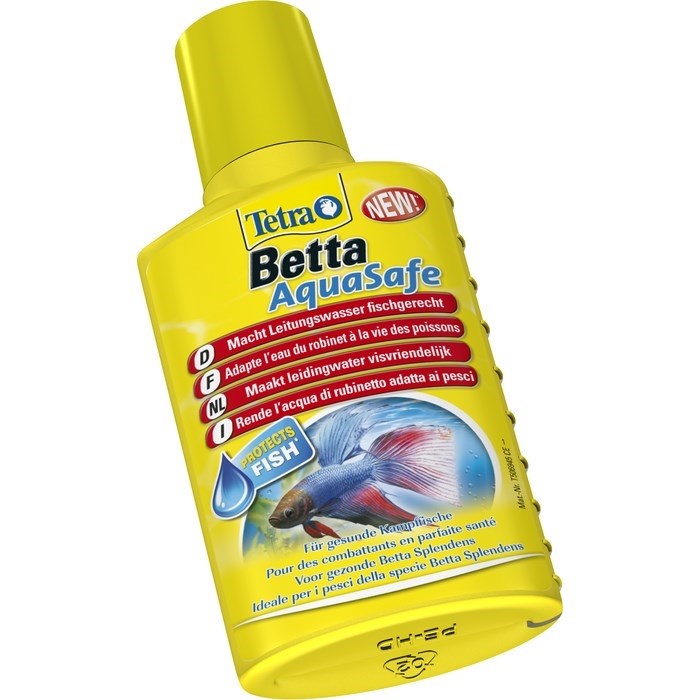 Tetra Betta AquaSafe 100 мл - кондиционер для воды для рыб-петушков 193031 - фото 27741