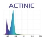 AQUAEL RETRO FIT Actinic 10 Вт (20000 K / T8 18 Вт, T5 24 Вт) - модуль для установки в крепления для люминесцентных ламп, для морского аквариума 114577 - фото 27760