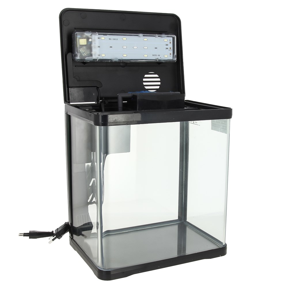 PRIME 7л, аквариум черный, с LED светильником и фильтром PR-004761 - фото 28170