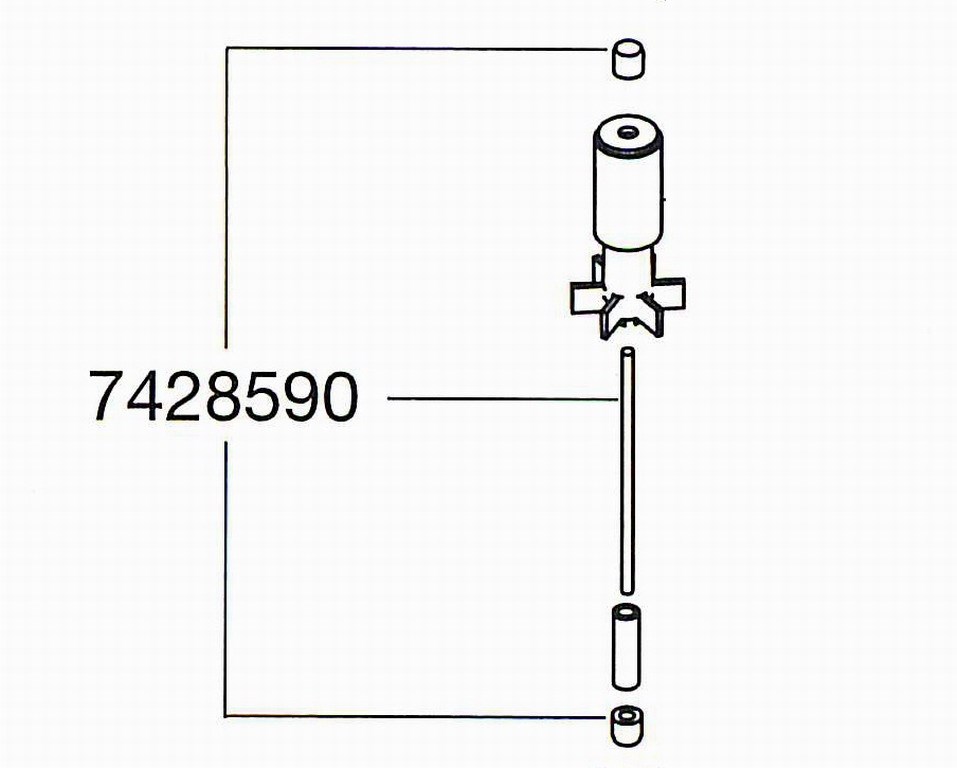 Ротор в комплект не входит!