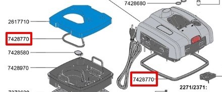 Eheim - уплотнительная прокладка для фильтров Eheim Professionel 3 (2071, 2073, 2075, 2074, 2171, 2173) и 4+ (2271, 2273, 2275, 2274, 2371, 2373) EM-7428770 - фото 28846