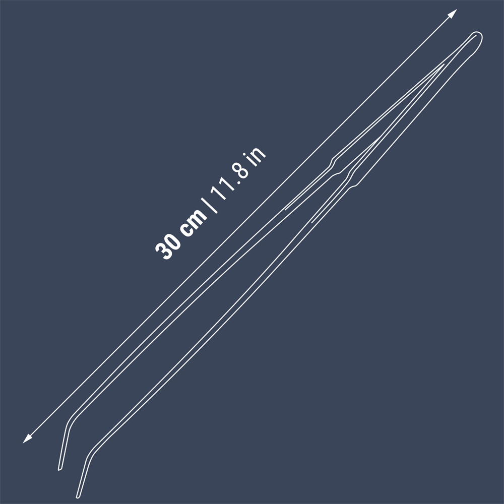 Dennerle пинцет для посадки водных растений с загнутым кончиком 30см Den-2875 - фото 29193