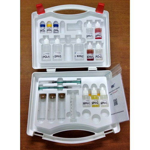 UHE набор тестов "Стандарт" в чемоданчике - для пресноводных аквариумов USS - фото 29267