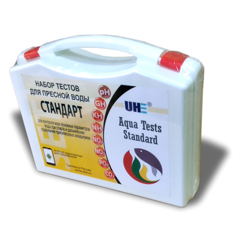 UHE набор тестов "Стандарт" в чемоданчике - для пресноводных аквариумов USS - фото 29269
