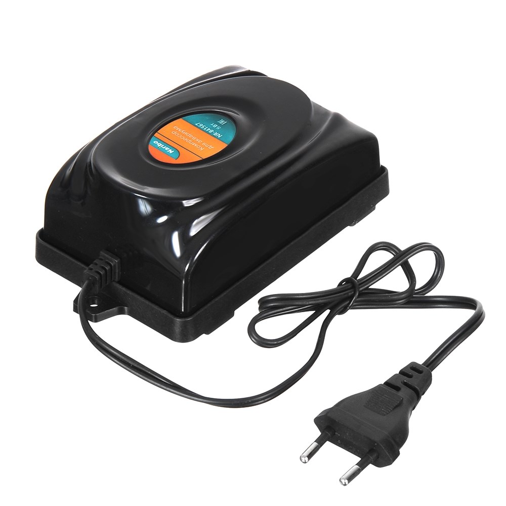 Naribo воздушный компрессор, двухканальный, 5Вт, 2х4л/мин, с переключением мощности NEW NR-841567 - фото 29595