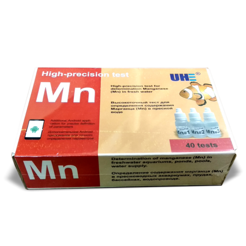UHE Mn test - тест для определения концентрации марганца в воде UMN - фото 29795