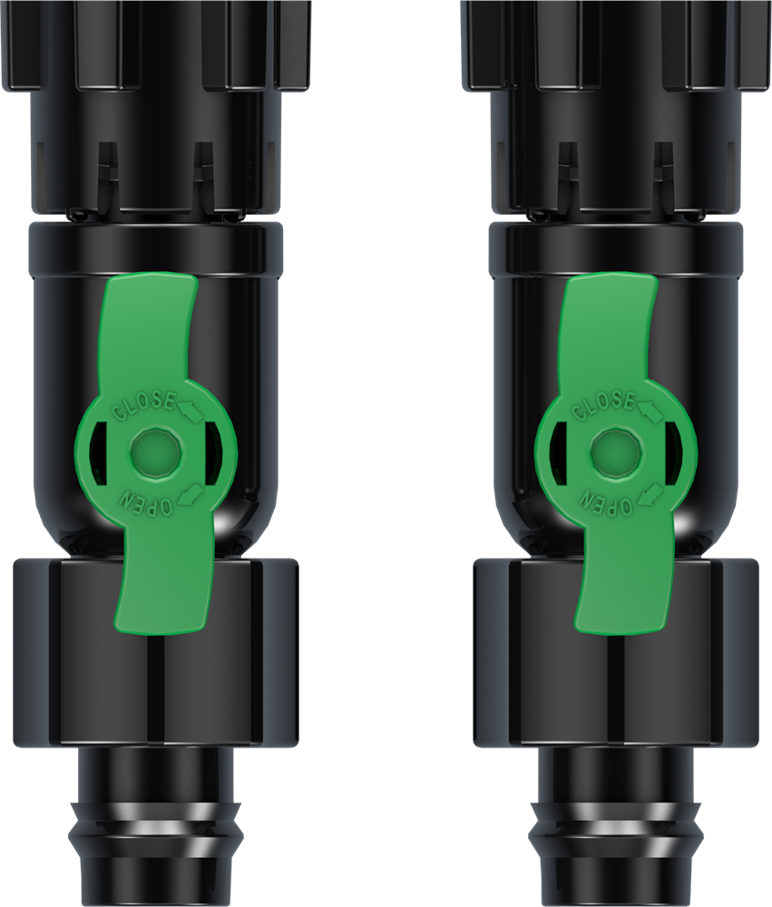 Кран вход/выход для EX500/700/1000 plus (2шт) (не подходит для старой версии EX 700) Tet-304635 - фото 30080