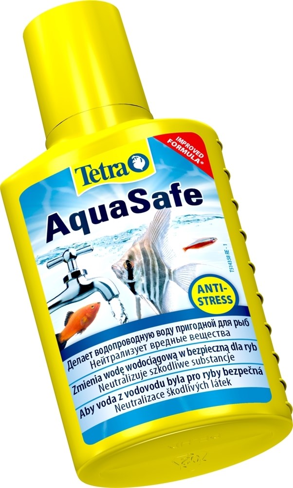 Tetra AquaSafe 50 мл - средство для подготовки водопроводной воды Tet-198852 - фото 30149