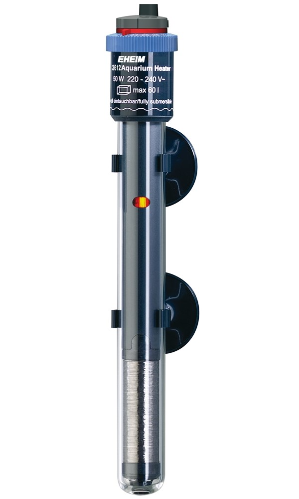 В комплект входит нагреватель EHEIM на 50 Вт