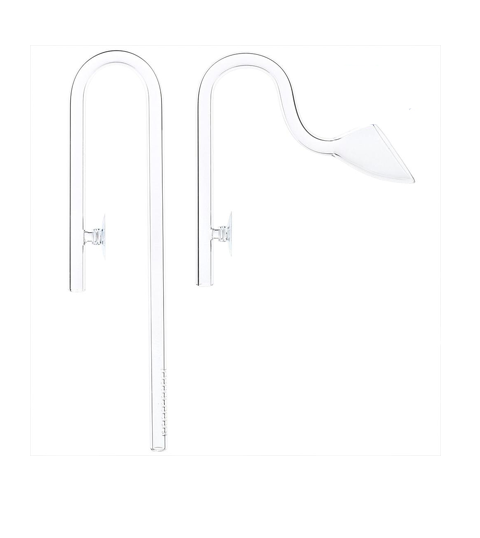 ISTA Вход и выход для внешнего фильтра из стекла 16мм (Lily Pipe) IF-731 - фото 30507