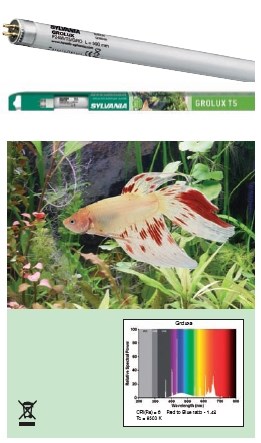Sylvania Grolux 39 Вт (Т5)  - 84,9 см - люминесцентная лампа SL-0000729 - фото 30528