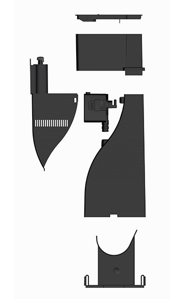 Eheim SkimMarine 300 - внутренний флотатор для морских аквариумов до 300 литров EM-3549220 - фото 30558