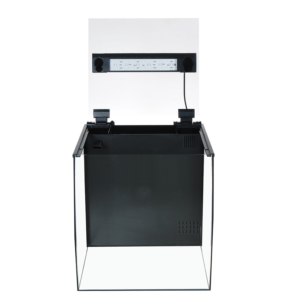 Atman DR-320 35 литров - аквариум c гнутым передним стеклом, 32х33,3х35,3 см  (в комплекте внутренний фильтр, LED RGB светильник) ATM-DR-320 - фото 30586