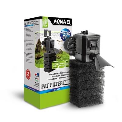 AQUAEL PAT-mini - компактный фильтр для аквариумов объёмом до 120 литров 107715 - фото 30684