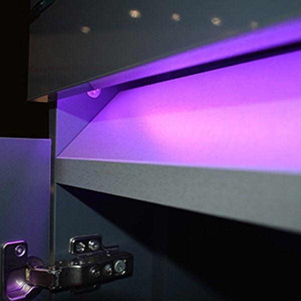 EHEIM incpiria 430л белый  - комплект аквариум с тумбой, тумба с декоративной LED подсветкой EM-694113 - фото 30810