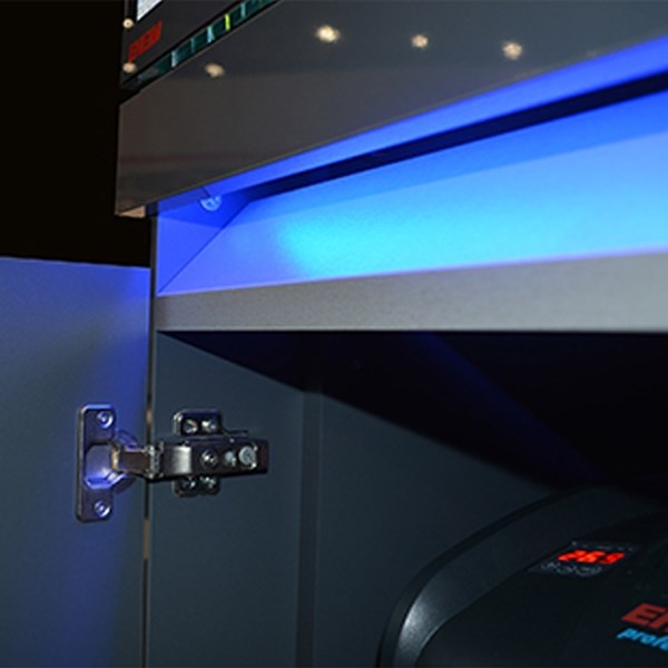 EHEIM incpiria 430л белый  - комплект аквариум с тумбой, тумба с декоративной LED подсветкой EM-694113 - фото 30812