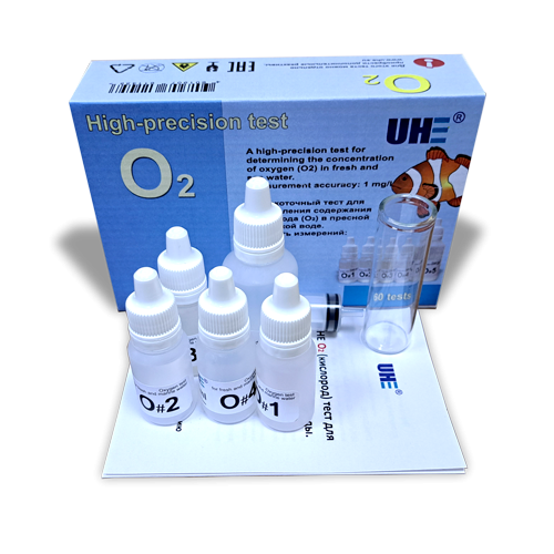 UHE O2 test - тест для определения концентрации кислорода в пресной и морской воде UO2 - фото 30828