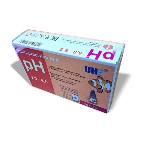 UHE pH 5,0-8,5 test - тест для определения уровня pH воды UPH5 - фото 30831