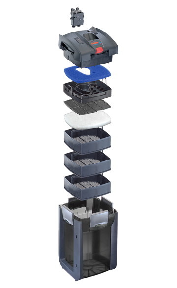 EHEIM PROFESSIONEL 3e-450 1700л/ч (до 450 л) - внешний фильтр для аквариума (без наполнителей) EM-2076010 - фото 30868