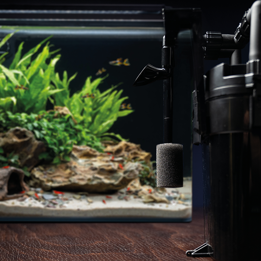 Dennerle Scaper's Flow - Внешний фильтр для аквариумов от 30 до 120 л, с наполнителями и аксессуарами Den-5790 - фото 31145