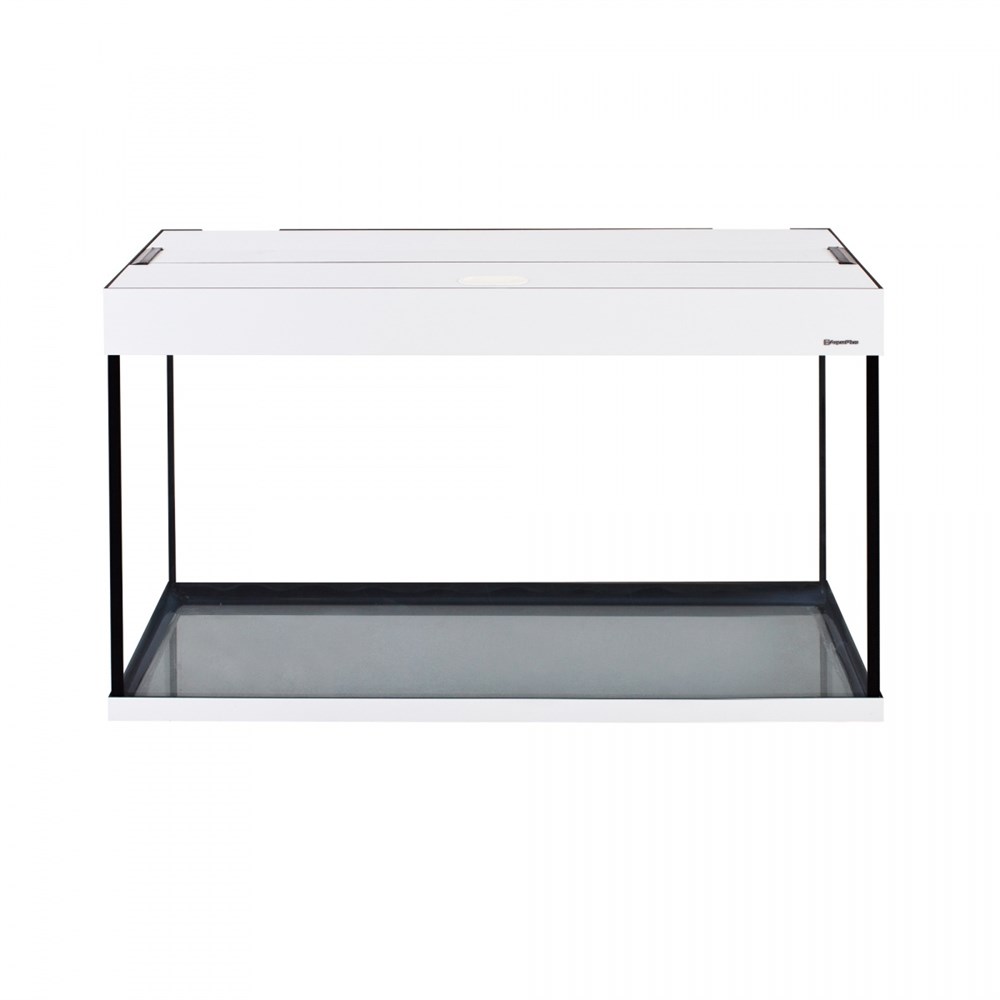 Aquaplus аквариум LUX П150 / 150л прямой белое деревоLED (90*35*56)+Крышка, светильник LEDDY TUBE Retro Fit Sunny 2*16 Вт, стекло 6/6 993060 - фото 31329