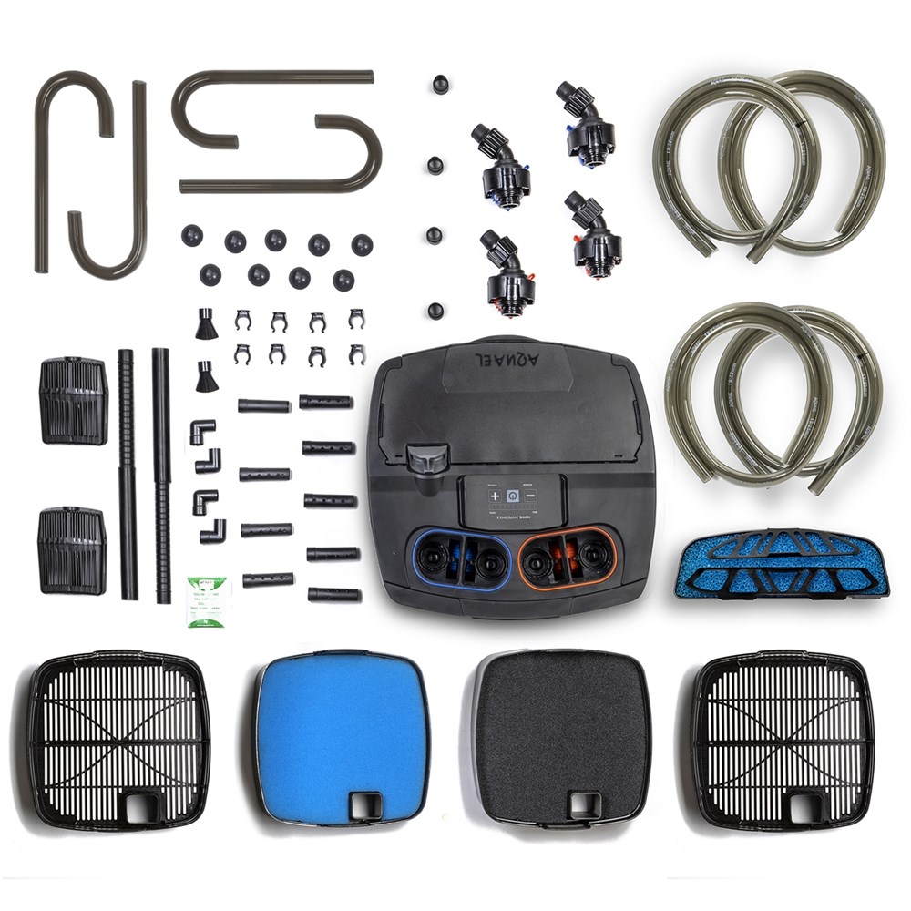 AQUAEL Hypermax-4500 - внешний фильтр с электронным управлением для аквариумов 200-1200 литров, макс.4500 л/ч 130349 - фото 31345