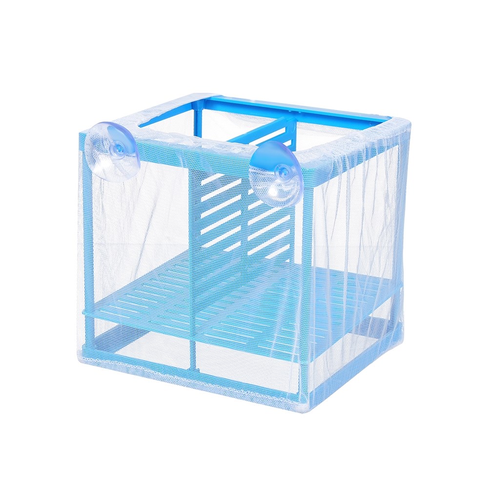 Naribo - отсадник сетчатый MBS-02 для аквариумных рыб, с перегородкой, 16,5x15x15см NR-086012 - фото 31638