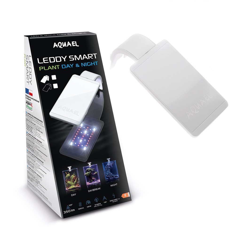 AQUAEL Leddy Smart Plant Day&Night 4,8 Вт светильник с креплением, белый 124223 - фото 31676