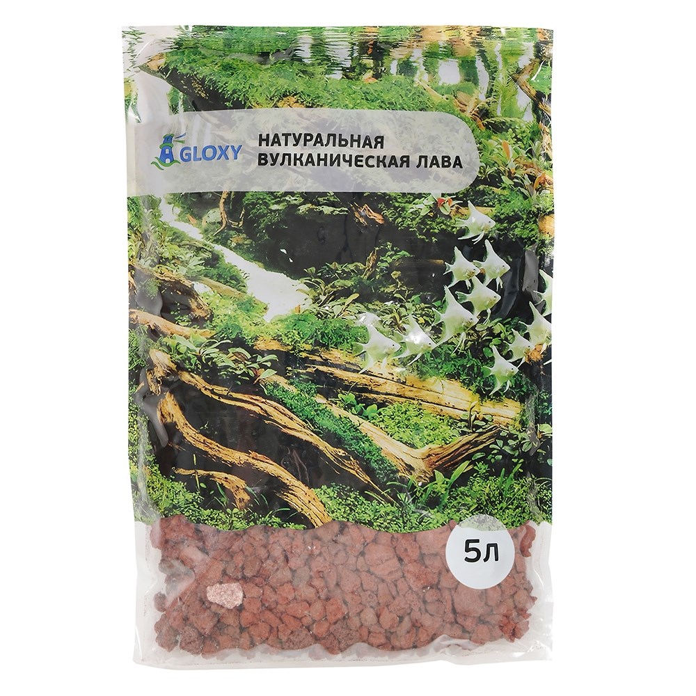 GLOXY - лава красная 10-20 мм, 5л GL-085954 - фото 31857