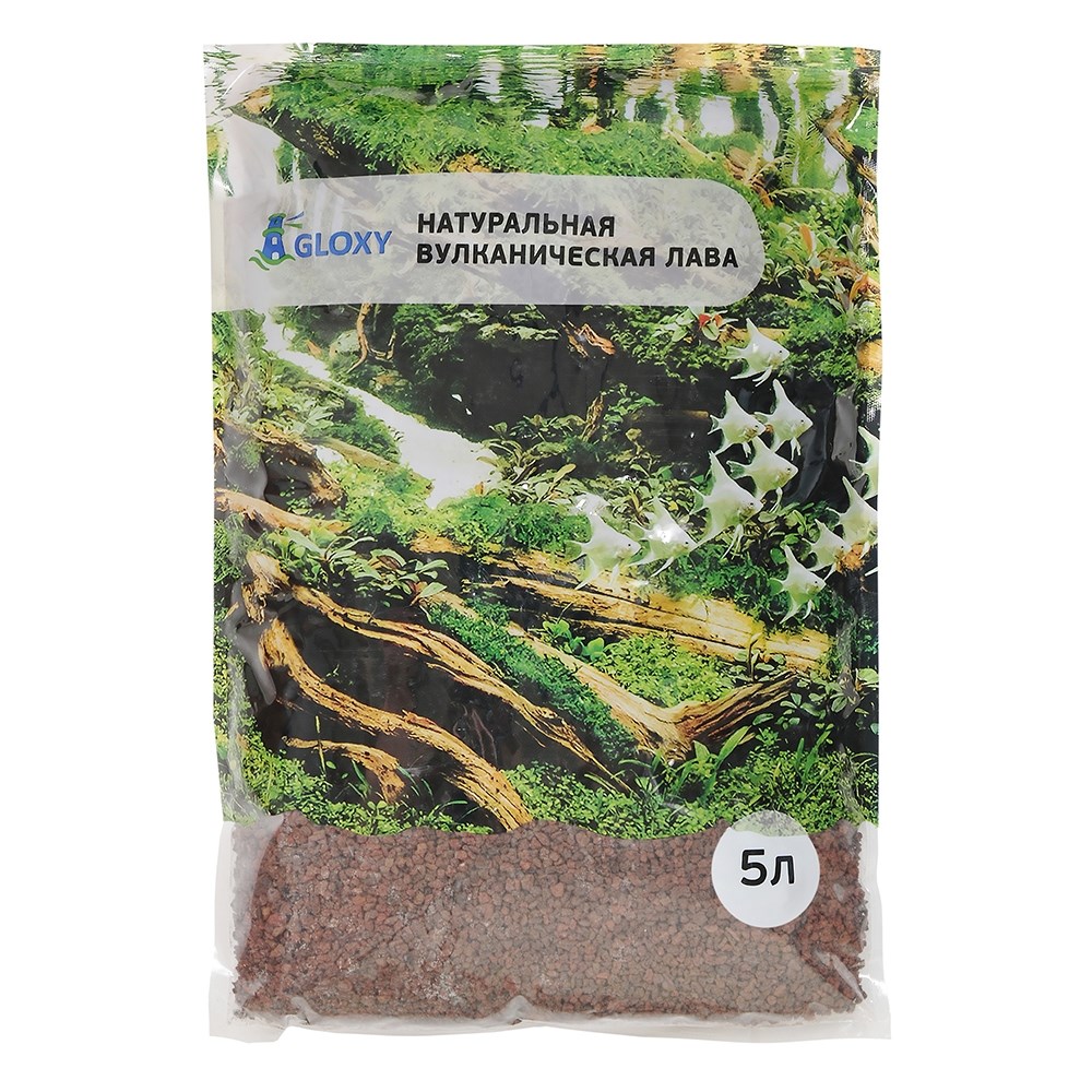 GLOXY - лава красная 3-5 мм, 5л GL-085961 - фото 31861