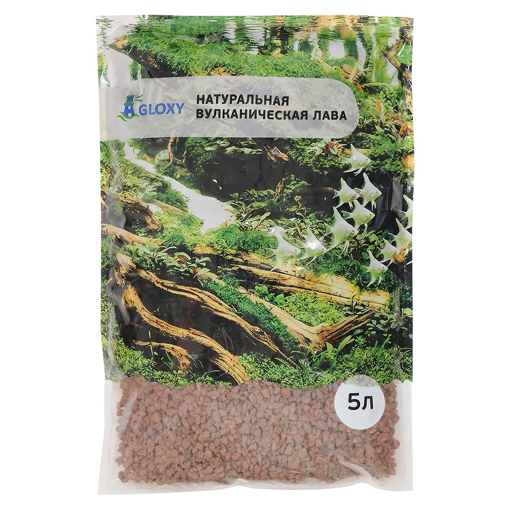 GLOXY - лава красная 5-9 мм, 5л GL-085947 - фото 31863