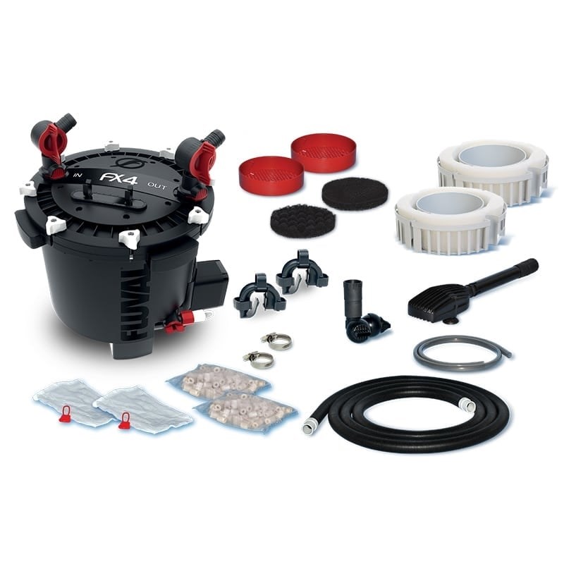 Fluval  FX-4 - внешний фильтр для аквариумов до 1000 литров H102148 - фото 31899