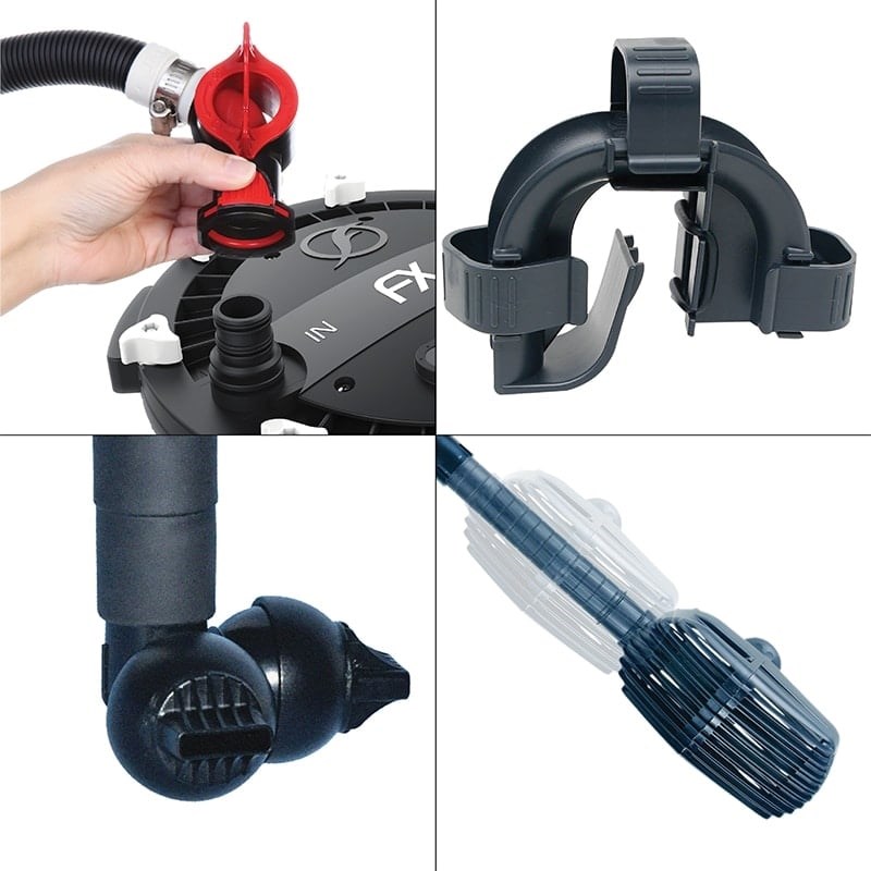 Fluval  FX-4 - внешний фильтр для аквариумов до 1000 литров H102148 - фото 31900