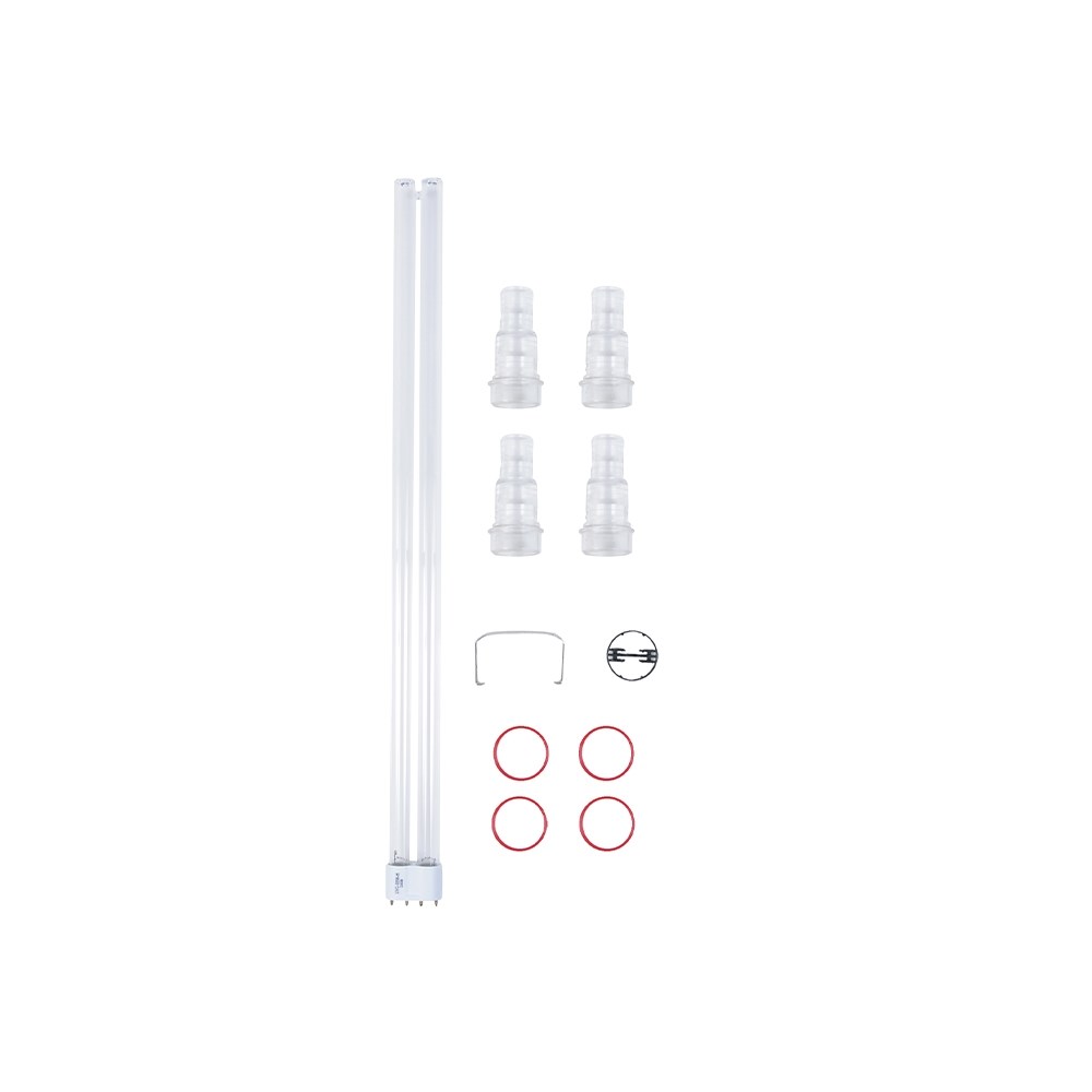 GLOXY УФ-стерилизатор 55Вт, для аквариумов от 1500л, вход /выход от 10 до 19мм GL-084117 - фото 31932