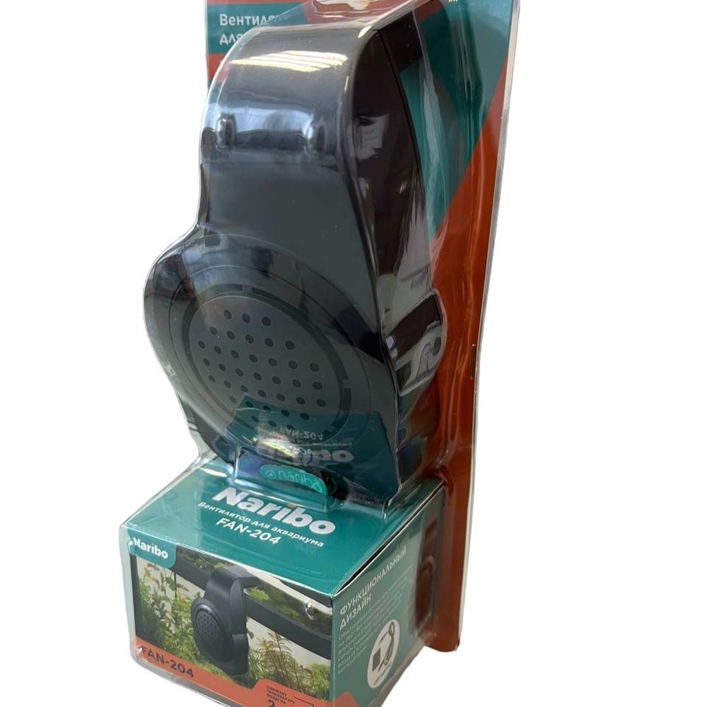 Naribo FAN-204 - вентилятор-охладитель для аквариума объёмом до 60 литров NR-085824 - фото 31966