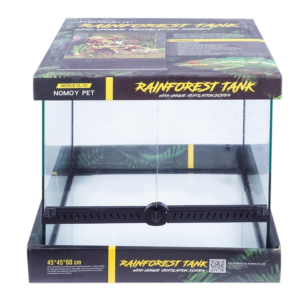 Террариум Nomoy Pet Rainforest tank M3 45х45х45см NMP-YL-01M3 - фото 32170