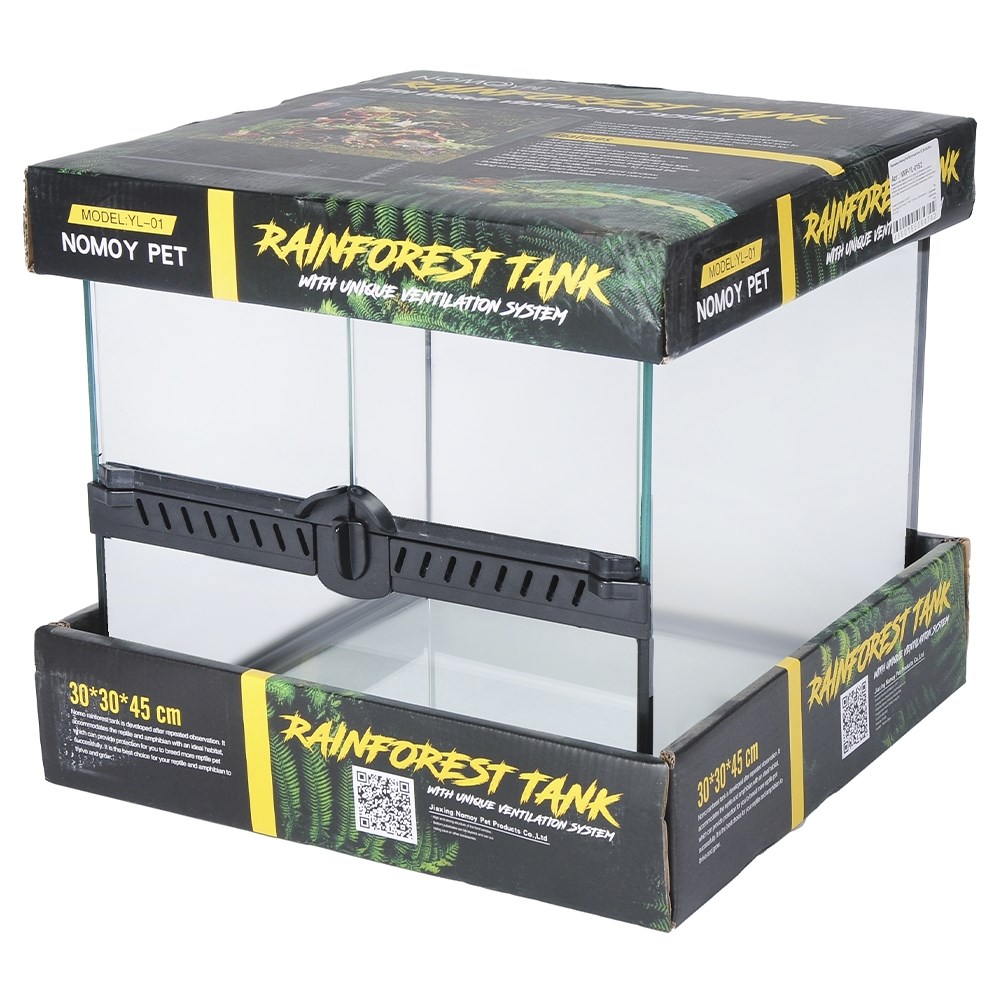 Террариум Nomoy Pet Rainforest tank S2 30х30х30см NMP-YL-01S2 - фото 32180