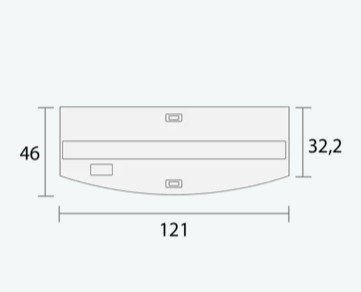Juwel VISION 260 LED аквариум В КОМПЛЕКТЕ С ТУМБОЙ 260л белый (white) 121х46х64см 2х29W Фильтр Bioflow L, нагреватель 300 Вт Juw-06451 - фото 32289