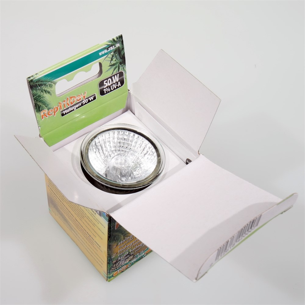 JBL ReptilDay Halogen 50 ватт - Галогеновая лампа для террариума 282.6184200 - фото 32503