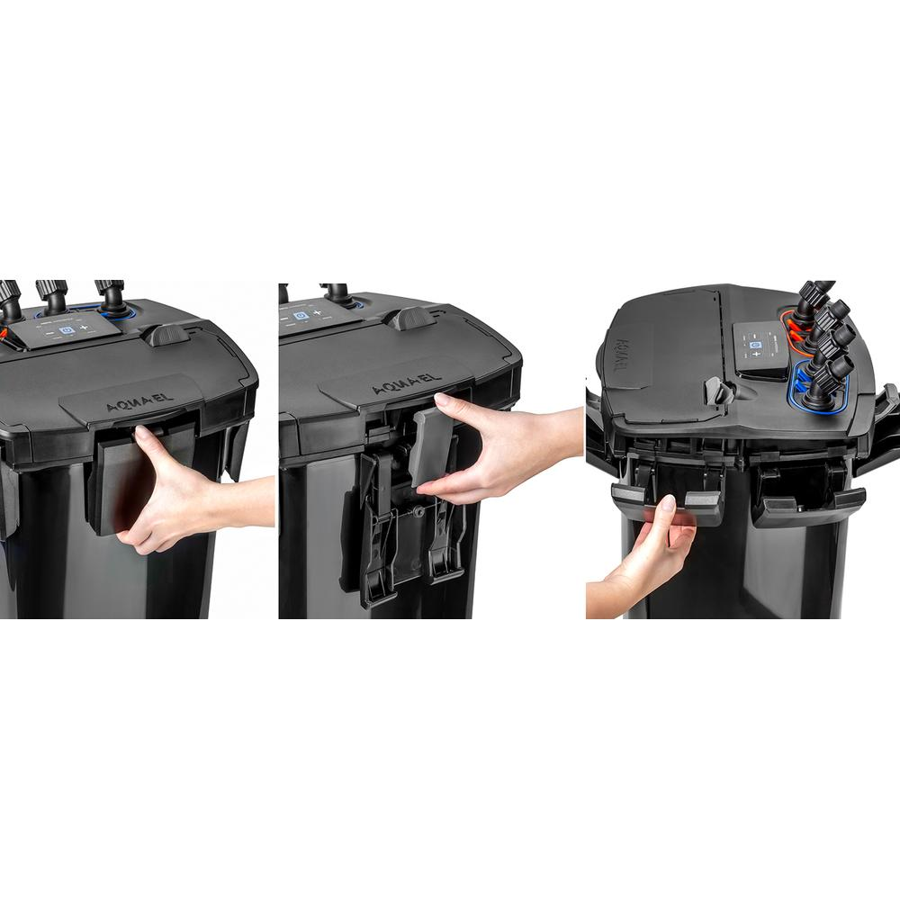 AQUAEL Hypermax-4500 BT - внешний фильтр с электронным управлением через Bluetooth для аквариумов 200-1500 литров, макс.4500 л/ч 132256 - фото 32566