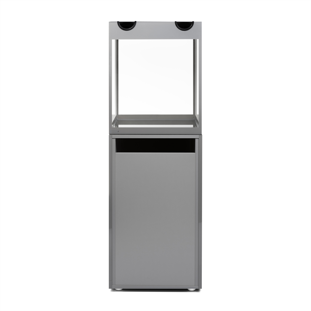 AQUAEL подставка для аквариума Glossy 50 СЕРАЯ - 50*50*90 прямая  Материал подставки: ДСП• Материал дверцы:  ДСП с лаковым покрытием 131982 - фото 32750