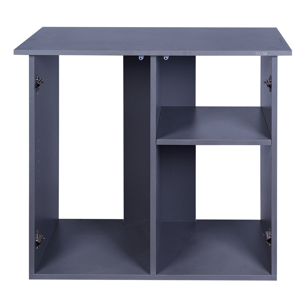 Каркас тумбы для аквариума Gloxy River 120 81х36х73см графит GL-084810 - фото 32826