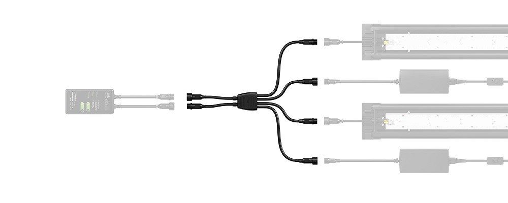 Адаптер Juwel HeliaLux Spectrum Splitter для двух светильников HeliaLux Spectrum с HeliaLux SmartControl 48998 - фото 32864