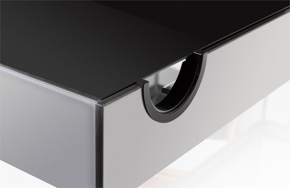 AQUAEL Glossy ST 100 серый (215л) аквариум с LED освещением 131426 - фото 33158